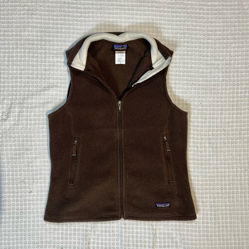 Vintage women’s Patagonia synchilla fleece vest